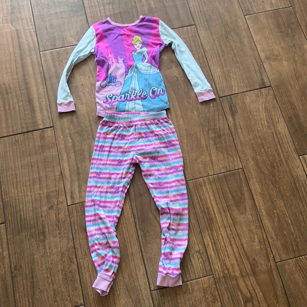 Disney Cinderella PJs size 7 girls